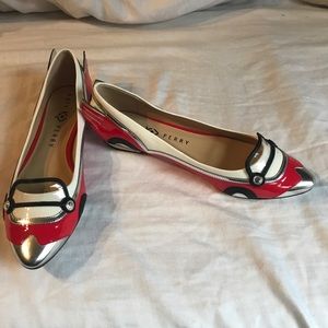 Katy Perry racecar shoes